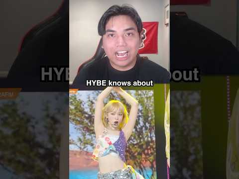 HYBE Knows LE SSERAFIM’s Weakness! #kpop #lesserafim #hybe #newjeans #coachella