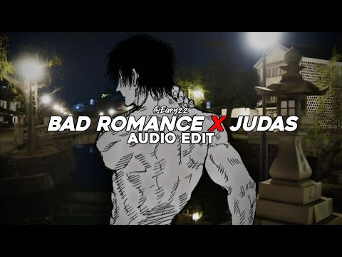 bad romance x judas (tiktok mashup) - lady gaga [edit audio]