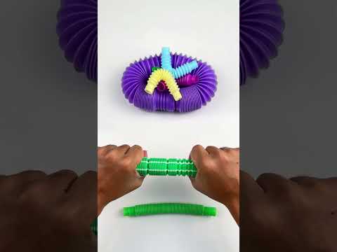 Creating POP-TUBE #diy #oddasmr #toys #poptubesounds #creative #satisfyingvideos #relaxing