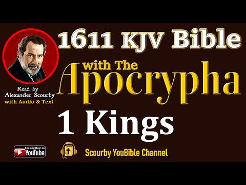 11 ~ New | 1 KINGS KJV  | Audio and Text | by Alexander Scourby | God is Love and Truth.