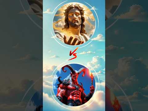 Jesus Vs Satan! Subcribe if you choose God #jesus #god #jesuschrist #jesusvssatan #jesusvsdevil