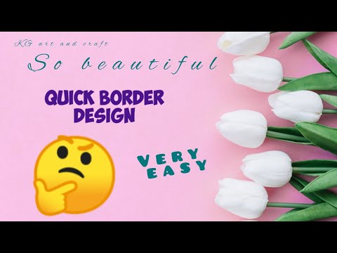 Cute Border Designs/Border design for project/Project work designs/Assignment front page design