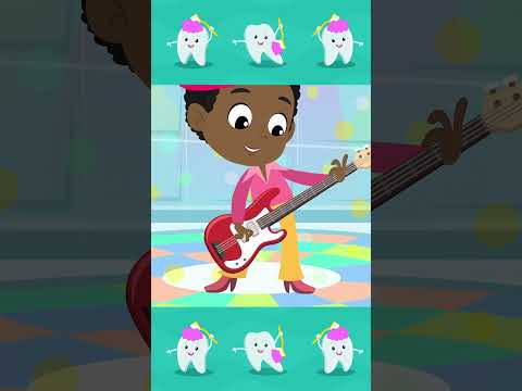 Brush and Brush! | Fun Toothbrushing Song | ABCmouse #health #kids #teeth #brushyourteethsong