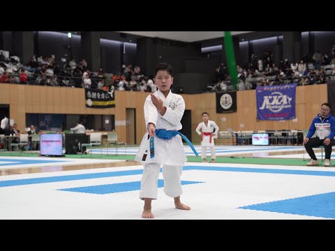 Oku Haruto (^^) 4th grade boy KARATE-KATA NIPAIPO