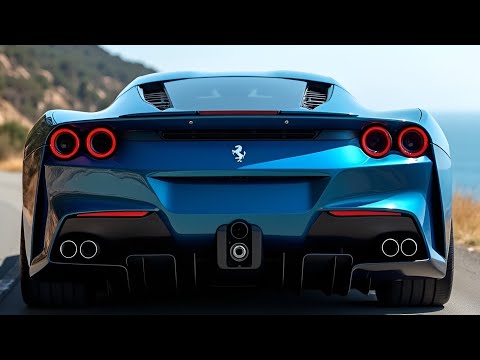 2025 Ferrari Purosangue – The Ultimate V12 Super SUV in Stunning Blue!