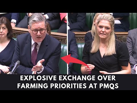 Live PMQs Drama: Starmer Unleashes Fury Over Minister's Outrageous Farming Remarks!