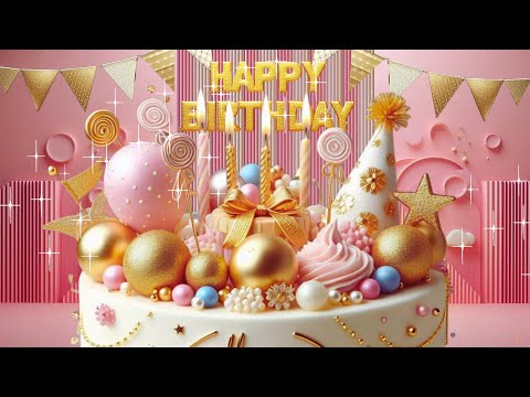 Happy Birthday song |Happy Birthday | Happy Birthday To You song Remix | pink #Birthday #video