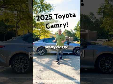 The totally refreshed 2025 Toyota Camry!!