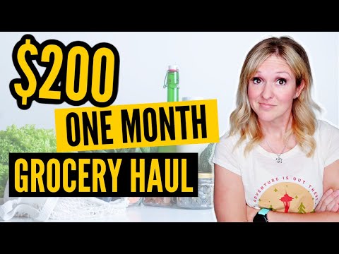 Secrets to Massive Savings: One Month Grocery Haul 2024 | Extreme Budget Grocery Haul