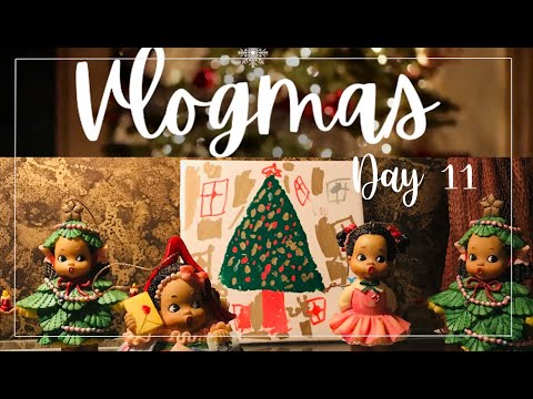 My Polar Express Bell Gift, Black Girl Ornaments & Christmas Memories - Vlogmas 2024 Day 11