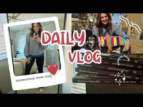 DAY IN THE LIFE||RELATABLE HOMESCHOOL MOM LIFE VLOG||GIFT IDEAS