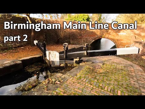 Birmingham Main Line Canal part 2, December 2023, Tipton to Wolverhampton Locks