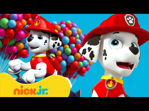 PAW Patrol Balloon Rescues & Adventures! 🎈 10 Minutes | Nick Jr.