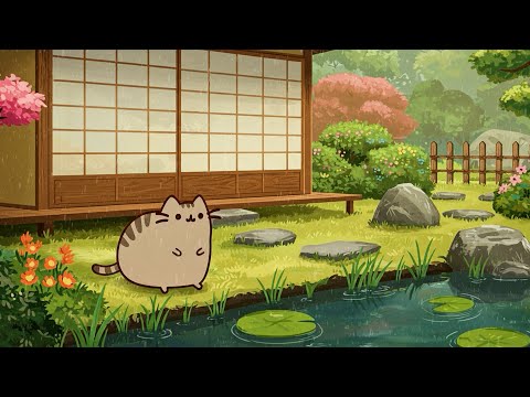 Pusheen’s Comfy Corner 🐱✨ Cozy Lofi Chill for a Peaceful Mood ☕ Chill Study & Work Lofi Music