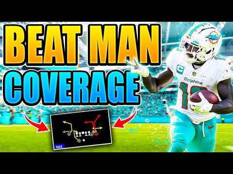 How to Beat Man Defense in Madden 24!