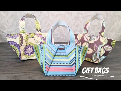 Beautiful gift bags #papercraft #diy