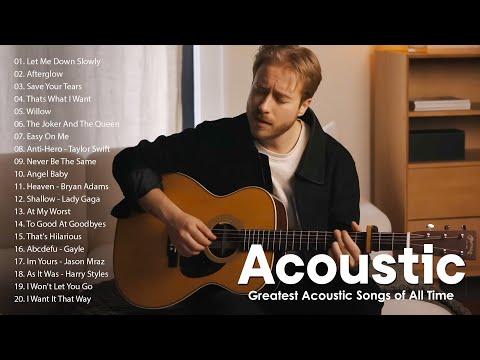 Acoustic Songs 2025 Cover - English Acoustic 2025  - Acoustic Love Songs Cover 2025