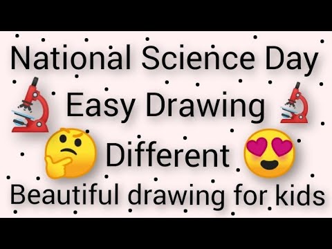 #nationalsciencedaydrawing / #nationalscienceposter / #sciencedaydrawing /science day easy drawing.