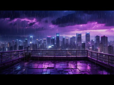 rainy night in tokyo ☔️ relaxing lofi beats [chill music for sleep/work/study]