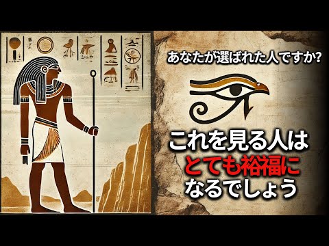 あなたが選ばれた者です。あなたの最高の瞬間が訪れました。（あなたは選ばれ、非常に裕福になるでしょう）