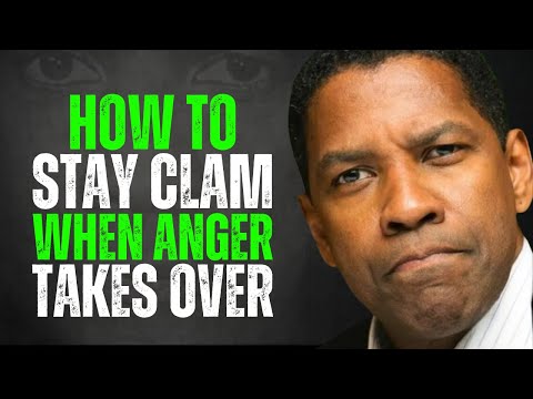 How to Control Your Anger When You Can’t Hold It In - Denzel Washington #motivation