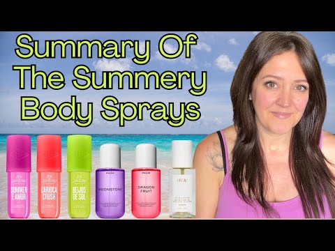 Sip & Sniff Popular Summer Body Mists With Me! 🍹☀️ Sol de Janeiro Summer 2024 | Phlur Fragrance Mist