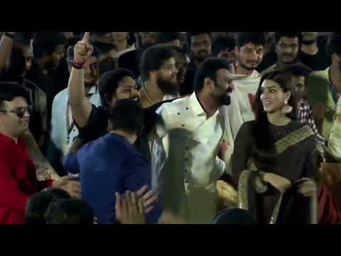 Prabhas Live Singing Song Adipurush Pre Release Event | Adipurush Pre Release Event in Tirupati