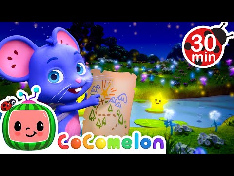 Fireflies & Falling Stars🌠| CoComelon - Animal Time | Kids Cartoons & Nursery Rhymes | Moonbug Kids