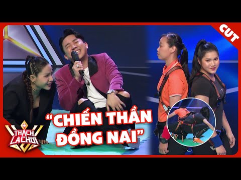 "Tiên nữ cử tạ" Ny Ny Trần VÁC ĐỐI THỦ như "BỌC BÁNH CANH" làm dàn Celeb "XÁM HỒN" | Thách Là Chơi