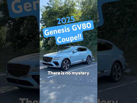 The 2025 Genesis GV80 Coupe!