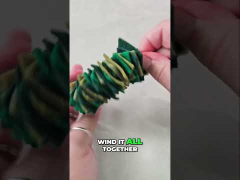 DIY Green Felt Wreath: A Festive Christmas Ornament