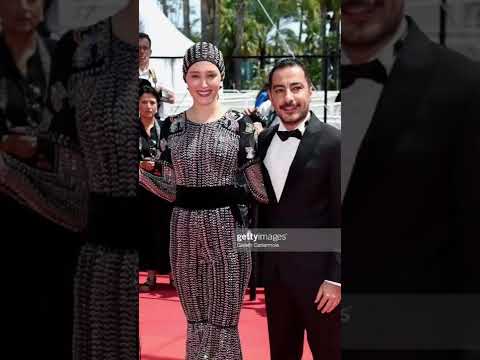 Navid Mohammadzadeh and Fereshteh Hosseini Kiss on the Cannes Red-Carpet!#shorts #kiss #iran #love