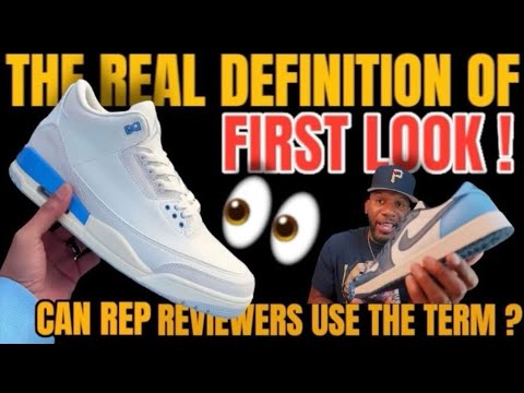 THE REAL DEFINITION OF FIRST LOOK AND CAN REP REVIEWERS USE THE TERM