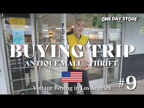 【アメリカ古着買付 Day5-3】アンティークモールとスリフトで古着買付