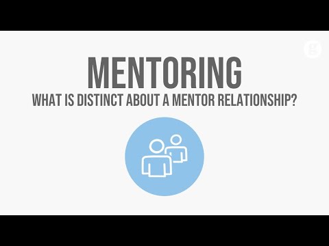 What is Distinct about a Mentor Relationship?