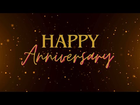 Happy Anniversary | Sparkle Screensaver