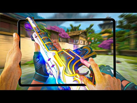 NEW HANDCAM VALORANT MOBILE RANKED GAMEPLAY (120 FPS & iPad) 👀🔥