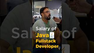 🔥Salary of Java Full Stack Developer #shorts  #simplilearn