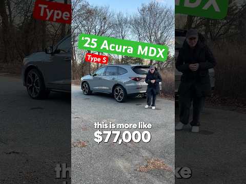 The Acura MDX Type S!!