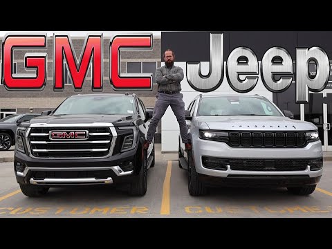 Jeep Is Better For Once?!? (2025 GMC Yukon vs 2025 Jeep Wagoneer)