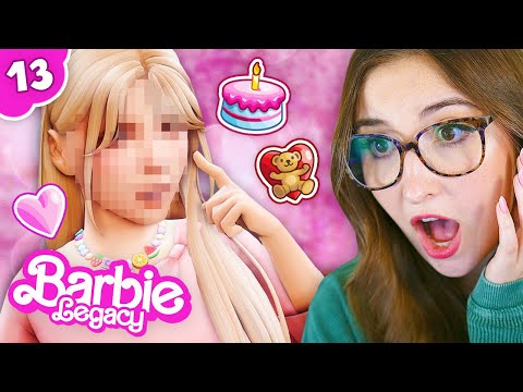 GOODBYE TODDLER DAYS 💖 Barbie Legacy #13 (The Sims 4)