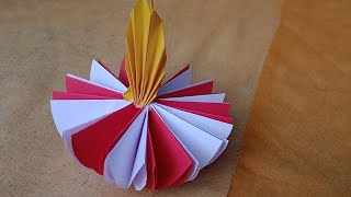 DIY Paper Diya l Diwali Craft Ideas l Diwali Decoration l #shorts l #Youtubeshorts l #Papercraft