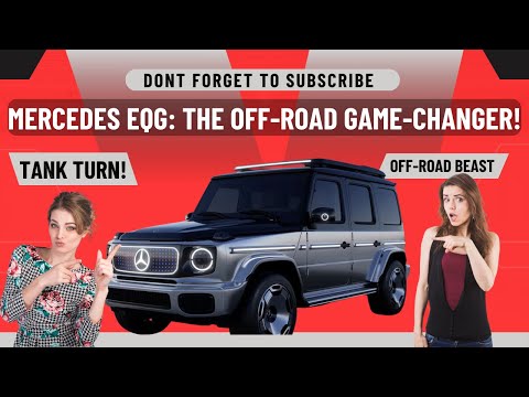 Mercedes EQG Chassis Review & Performance | Insane Tank Turn in Electric G-Class 🔥