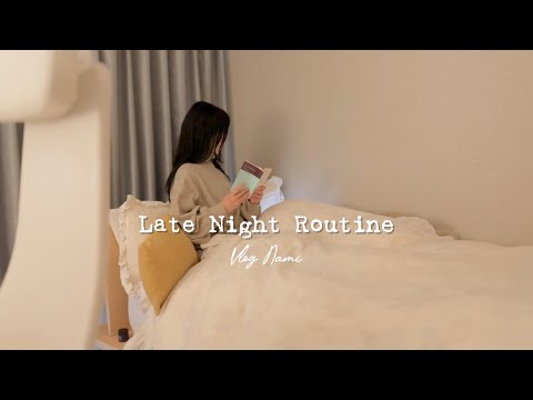 Late Night Routine｜How to spend an evening living alone Japan VLOG