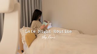 【ナイトルーティン】20時に帰宅して予定がない週末に夜更かしする1人暮らしの夜の過ごし方｜Late Night Routine Living alone in Japan VLOG