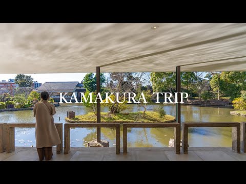 [Kamakura Vlog] Tourist spots near Tokyo.Enjoy gourmet food, sake, and visit antique shops.