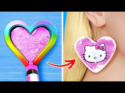 EASY STUNNING EPOXY RESIN CREATIONS 💖 DIY Crafts for Beginners! by 123 GO!