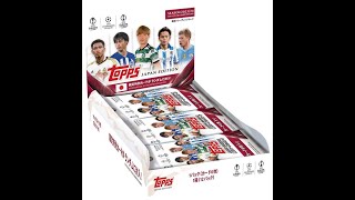 #AXEL BGBPB サッカー 日本版 ボックス開封 TOPPS UEFA JAPAN EDITION BREAKS MOJO BROG水道橋店 トレカ開封動画 SOCCER トップス