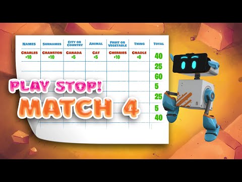 STOP GAME!. Match 04. Play with friends!