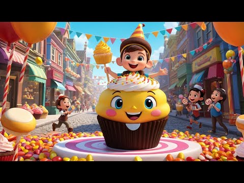 The Cupcake Parade Goes Marching On | Fun Nursery Rhyme for Kids | Sing-Along Song